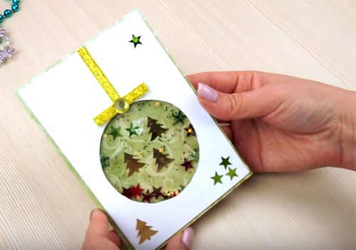 Удивительные идеи для создания вместе с детьми новогодних открыток своими руками