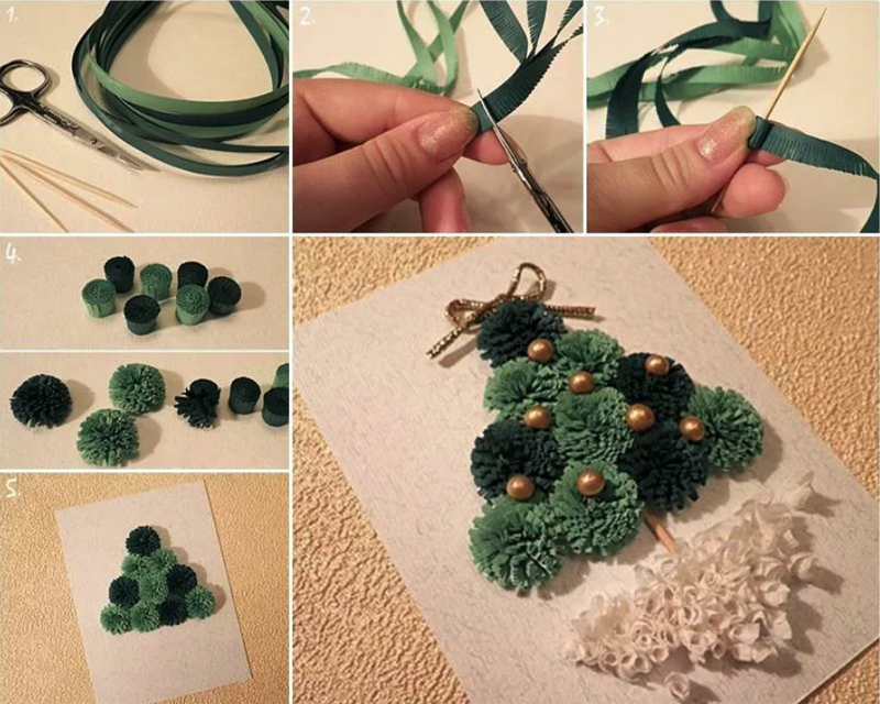 Пошаговое изготовление ёлочки в технике квиллинг Пошаговое изготовление ёлочки в технике квиллинг