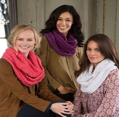 Снуд ажуром