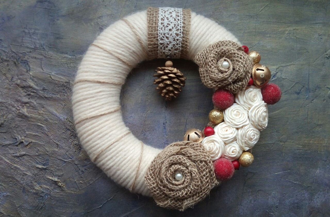 Как сделать рождественский венок своими руками - 150 фото идей создания, подробный видео мастер-класс для начинающих