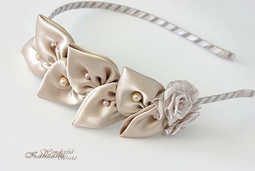 Канзаши для начинающих. Цветок