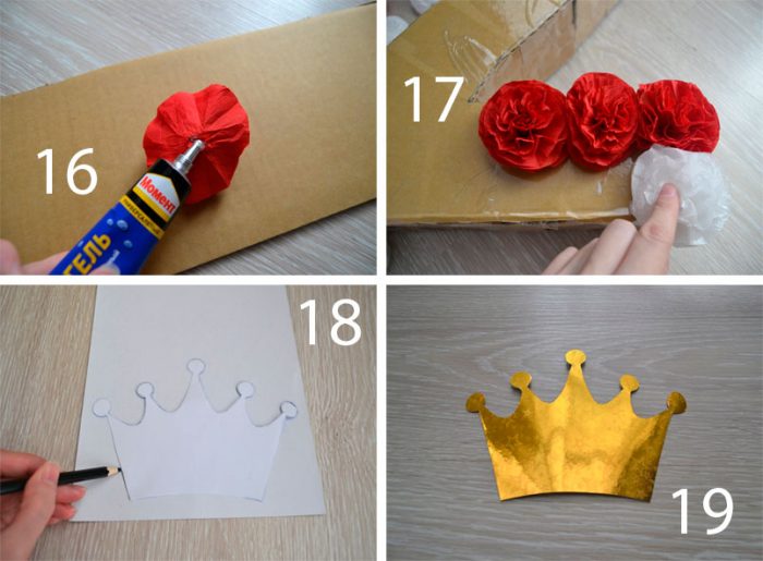 объёмная цифра 2 пошагово