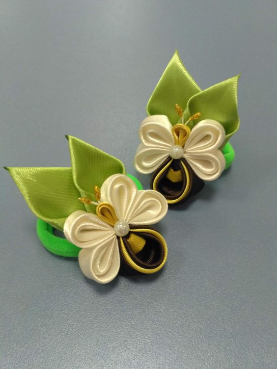 Канзаши для начинающих. Пчела
