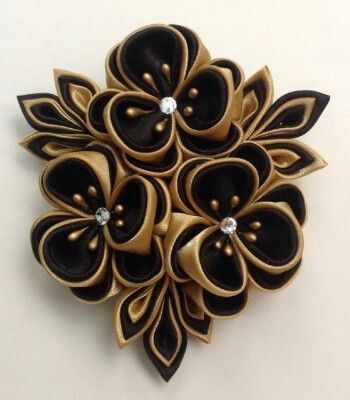 Канзаши для начинающих. Цветок