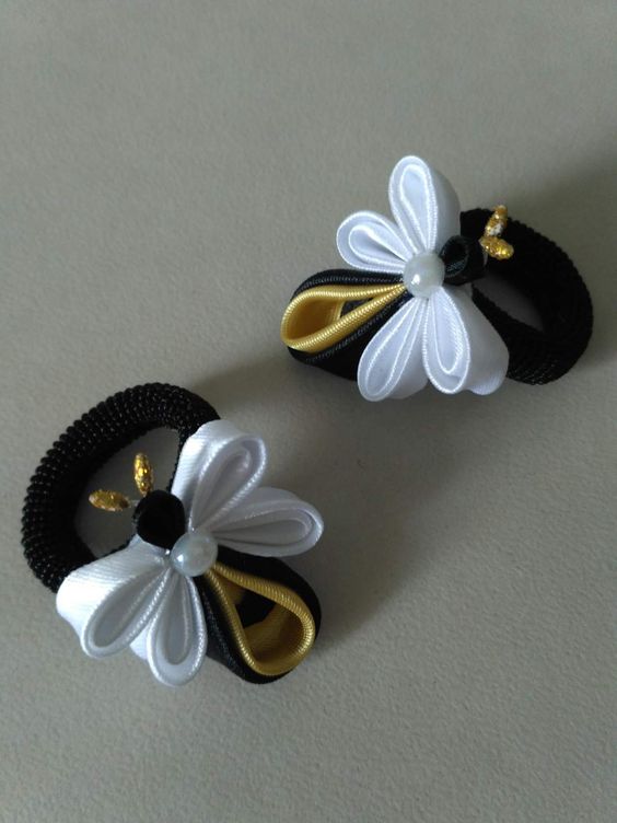 Канзаши для начинающих. Пчела