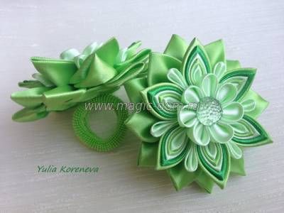 Канзаши для начинающих. Цветок
