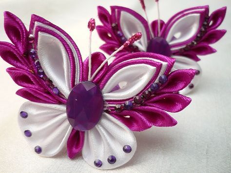 Канзаши для начинающих. Бабочка