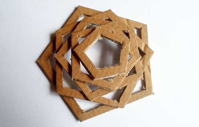 Порядок сборки первой группы элементов лампы Порядок сборки первой группы элементов лампы