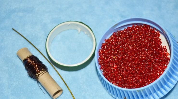 Деревья из бисера, поделки из проволоки своими руками, схемы изделий из бисера