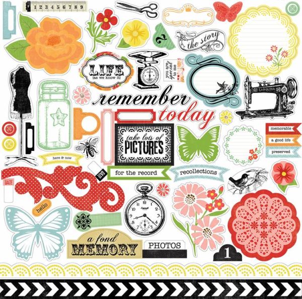 Наклейки для скрапбукинга