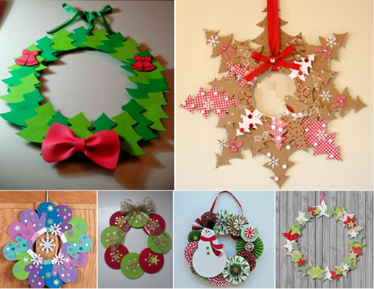 Как сделать рождественский венок своими руками - 150 фото идей создания, подробный видео мастер-класс для начинающих