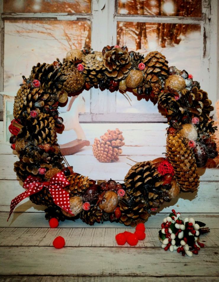 Как сделать рождественский венок своими руками - 150 фото идей создания, подробный видео мастер-класс для начинающих