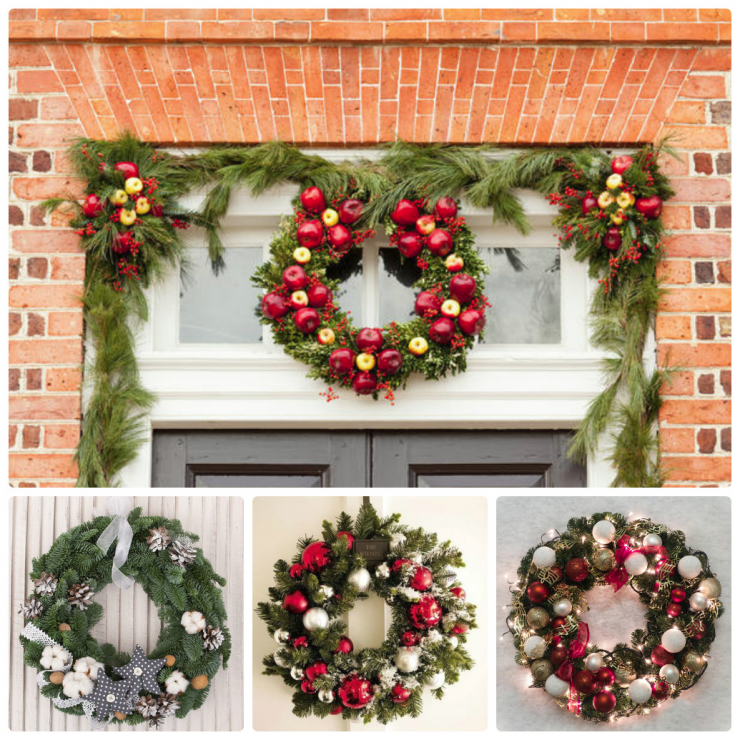 Как сделать рождественский венок своими руками - 150 фото идей создания, подробный видео мастер-класс для начинающих