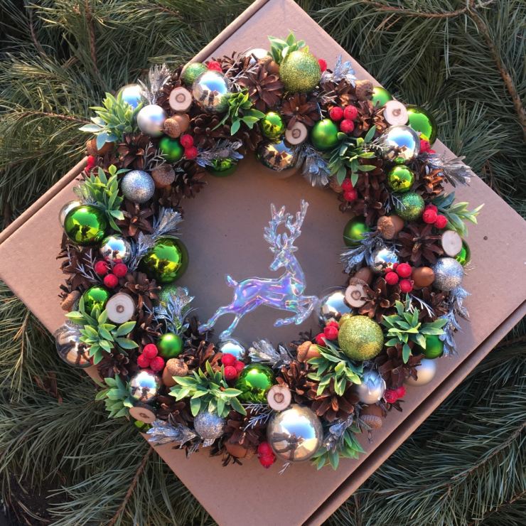 Как сделать рождественский венок своими руками - 150 фото идей создания, подробный видео мастер-класс для начинающих
