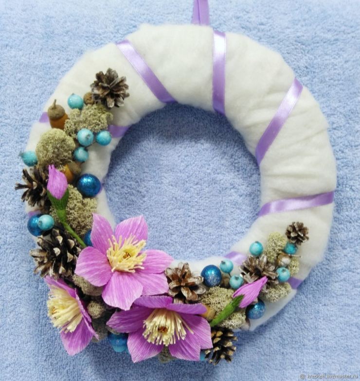 Как сделать рождественский венок своими руками - 150 фото идей создания, подробный видео мастер-класс для начинающих