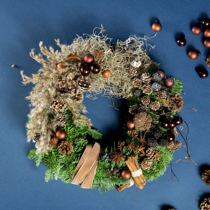Как сделать рождественский венок своими руками - 150 фото идей создания, подробный видео мастер-класс для начинающих