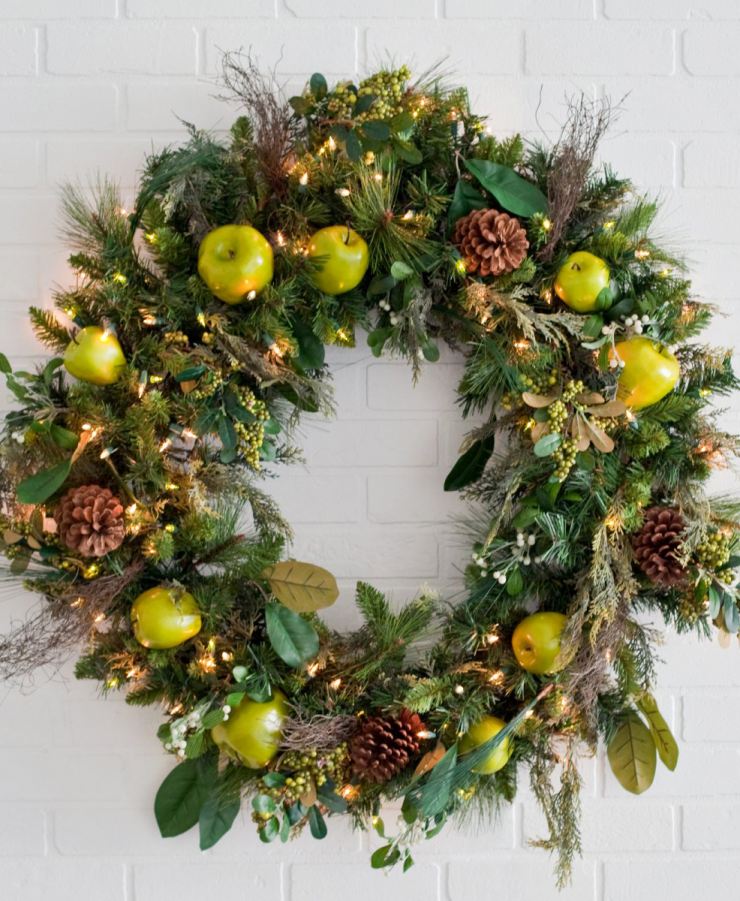 Как сделать рождественский венок своими руками - 150 фото идей создания, подробный видео мастер-класс для начинающих