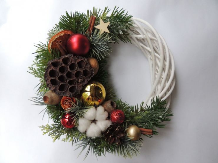 Как сделать рождественский венок своими руками - 150 фото идей создания, подробный видео мастер-класс для начинающих