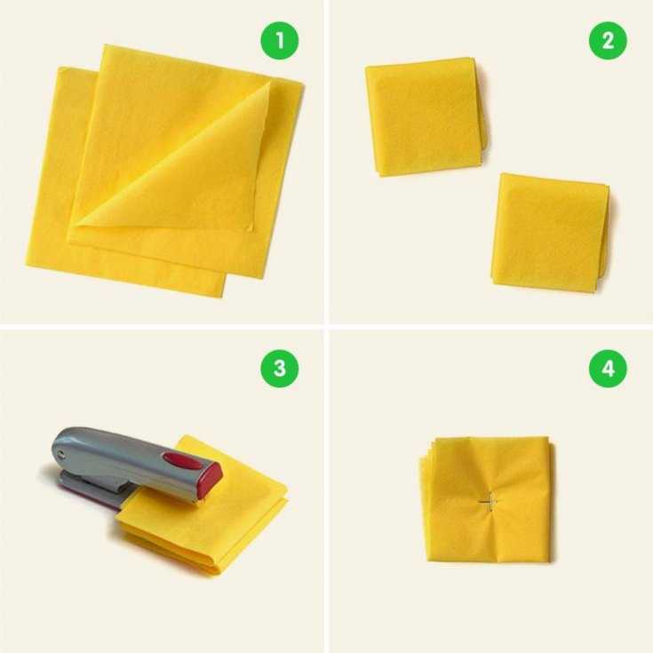 Поделки из салфеток (150 фото) - подробная инструкция для детей, варианты поделок своими руками + простые схемы и шаблоны