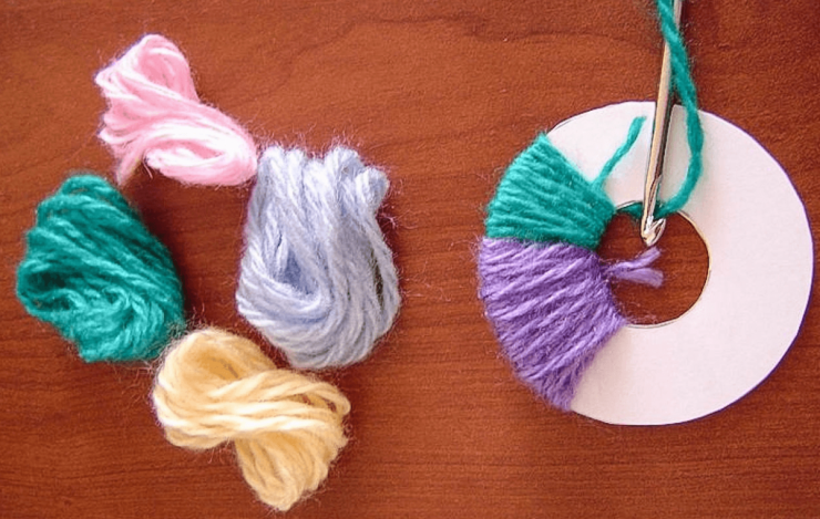 Помпон из ниток своими руками - 90 фото и видео мастер-класс как правильно сделать помпон из пряжи