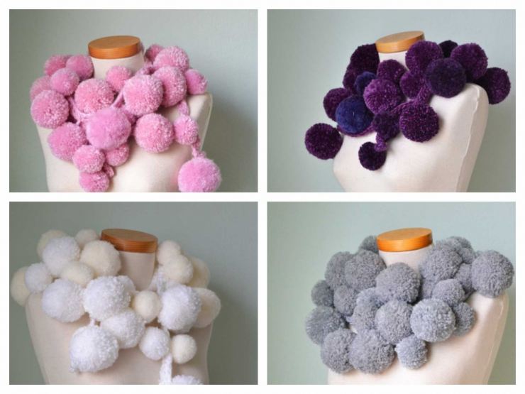 Помпон из ниток своими руками - 90 фото и видео мастер-класс как правильно сделать помпон из пряжи