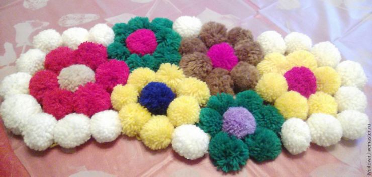 Помпон из ниток своими руками - 90 фото и видео мастер-класс как правильно сделать помпон из пряжи
