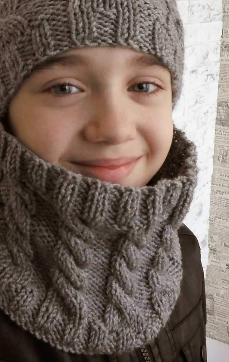 Шарф снуд спицами с описанием схемы: 92 фото новинки, подборка лучших вариантов моделей 2019