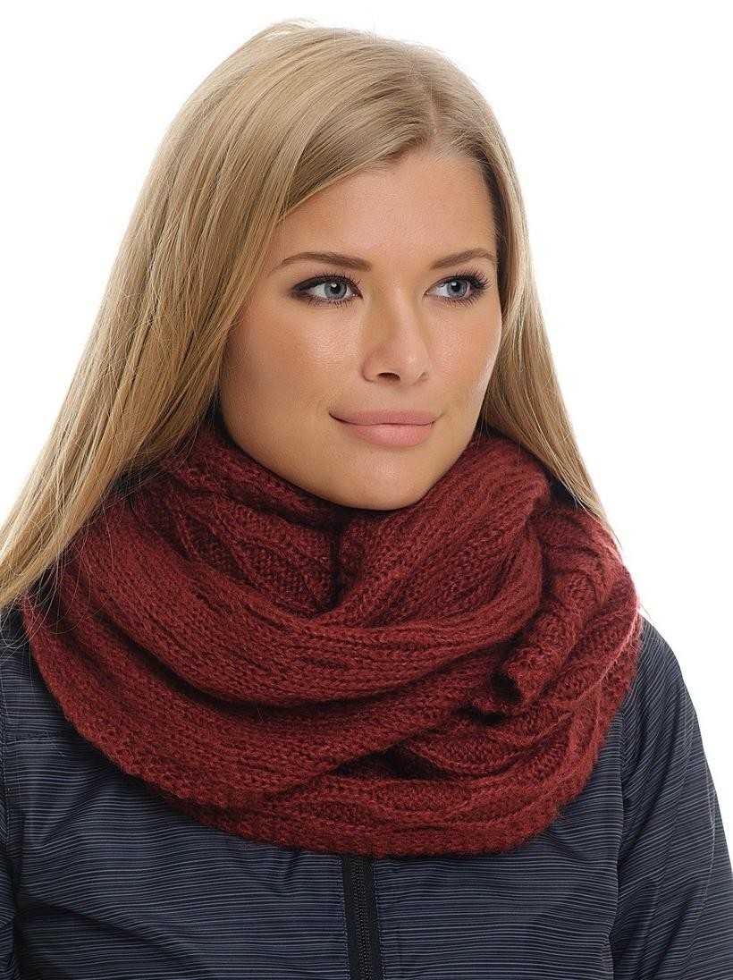 Шарф снуд спицами с описанием схемы: 92 фото новинки, подборка лучших вариантов моделей 2019