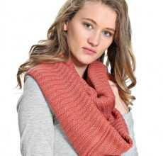 Шарф снуд спицами с описанием схемы: 92 фото новинки, подборка лучших вариантов моделей 2019