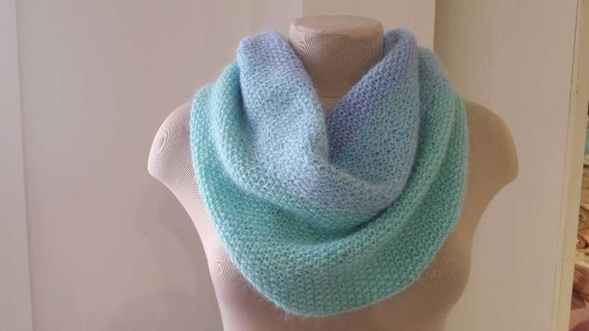 Шарф снуд спицами с описанием схемы: 92 фото новинки, подборка лучших вариантов моделей 2019