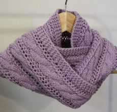 Шарф снуд спицами с описанием схемы: 92 фото новинки, подборка лучших вариантов моделей 2019
