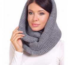 Шарф снуд спицами с описанием схемы: 92 фото новинки, подборка лучших вариантов моделей 2019