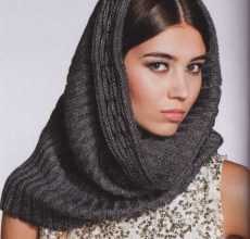 Шарф снуд спицами с описанием схемы: 92 фото новинки, подборка лучших вариантов моделей 2019