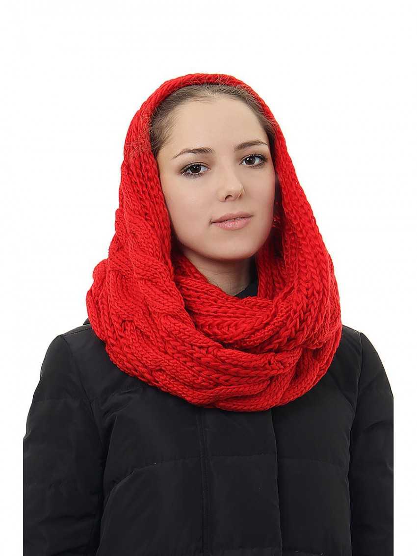Шарф снуд спицами с описанием схемы: 92 фото новинки, подборка лучших вариантов моделей 2019