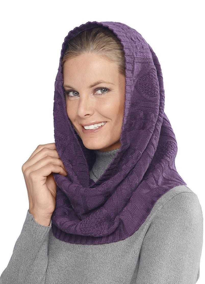 Шарф снуд спицами с описанием схемы: 92 фото новинки, подборка лучших вариантов моделей 2019