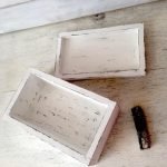 Наносим белую краску