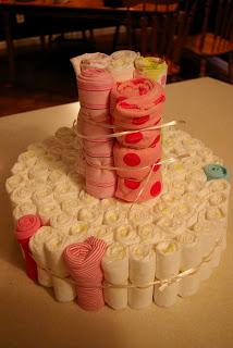 Торт из памперсов  своими руками (девочке, мальчику): пошаговое фото, мастер-класс