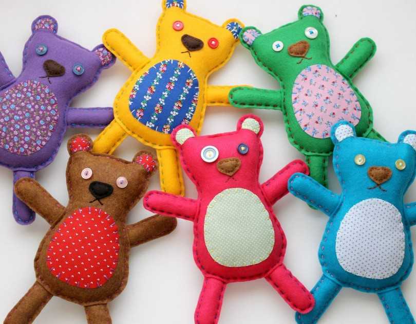 Новогодние игрушки из фетра: выкройки, фото, пошаговое описание