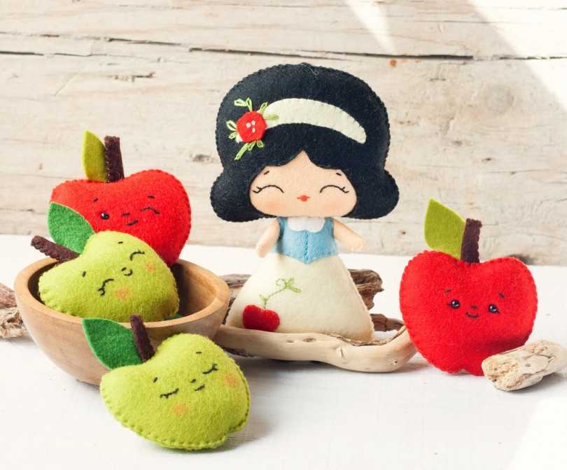 Новогодние игрушки из фетра: выкройки, фото, пошаговое описание
