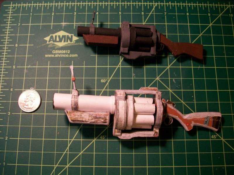 Как сделать из бумаги пистолет, который стреляет резинками: легкая схема своими руками