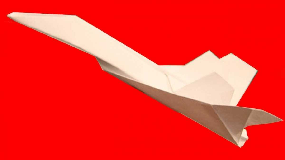 Как сделать самолет из бумаги, который далеко летает… Простое изготовление самолетика
