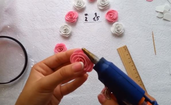 Цветы из фоамирана