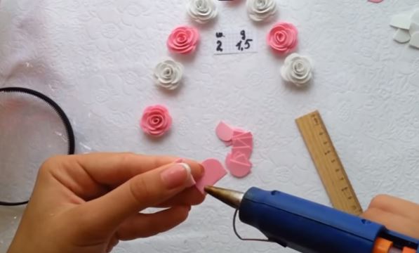 Цветы из фоамирана