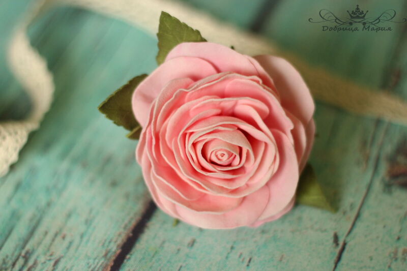 Цветы из фоамирана