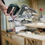 Вырезаем щит для крыши под углом 45 градусов