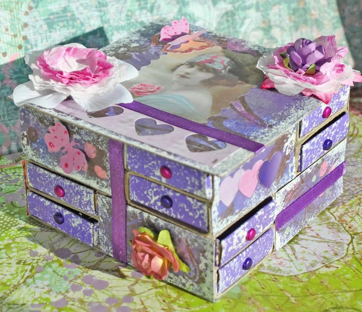 шкатулка своими руками из коробков