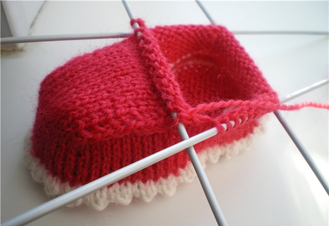 Как вязать пинетки спицами по схемам вязания с видео и фото