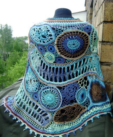 Многоцветное вязание 3