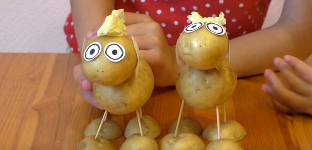 Поделки из овощей и фруктов - 80 фото-идей и 10 советов