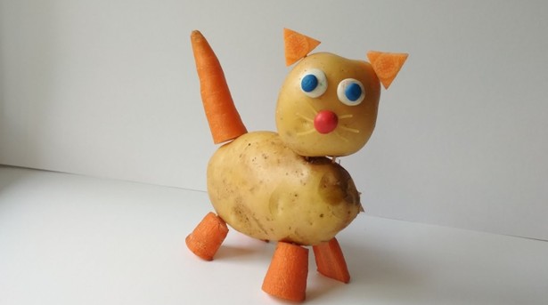 Поделки из овощей и фруктов - 80 фото-идей и 10 советов